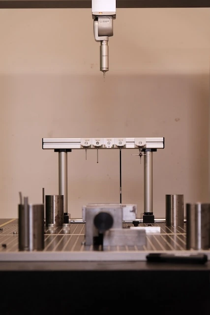 particolare macchina controllo e collaudo